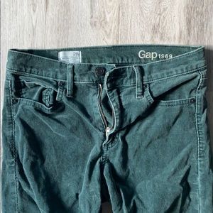 GAP Forest Green Corduroy Pants